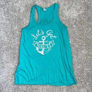 Super soft racerback tank size small